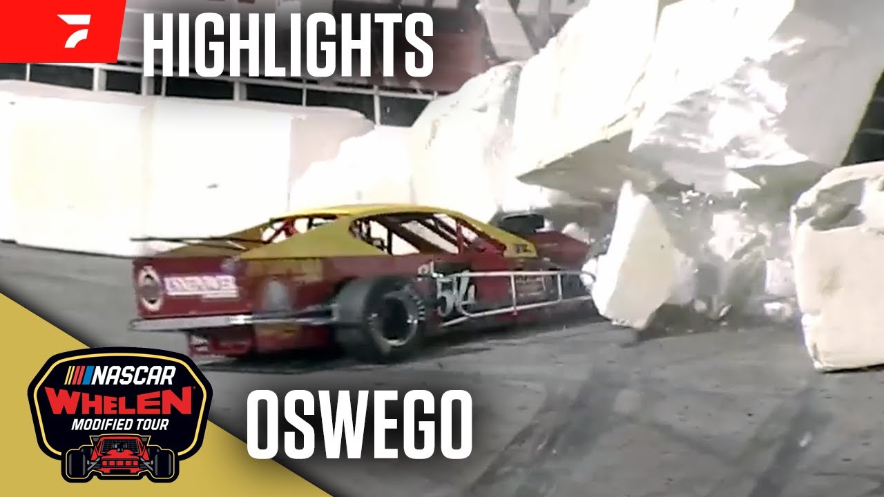 NASCAR Whelen Modified Tour at Oswego Speedway | Highlights 8/30/25