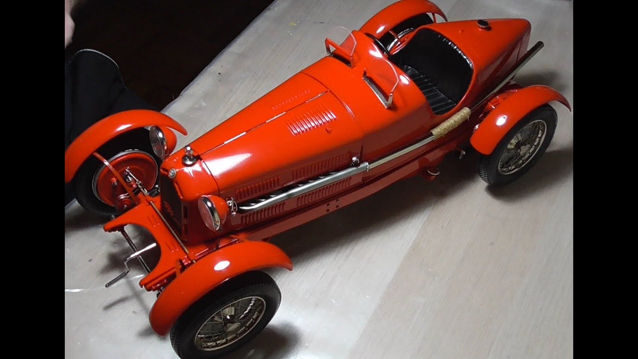 1/8 Pocher Alfa Romeo 8C 2300 Monza Part5- Final review