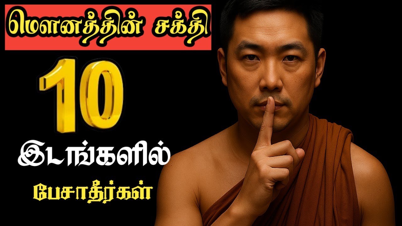 மௌனத்தின் சக்தி - இந்த 10 இடங்களில் பேசாதீர்கள்! | Power of Silence in Tamil