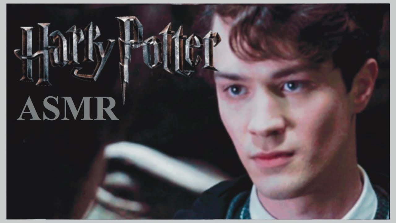 Tom Riddle Talking In The Rain 🐍 ASMR Harry Potter - Hogwarts Ambiance Study Session With Tom Riddle
