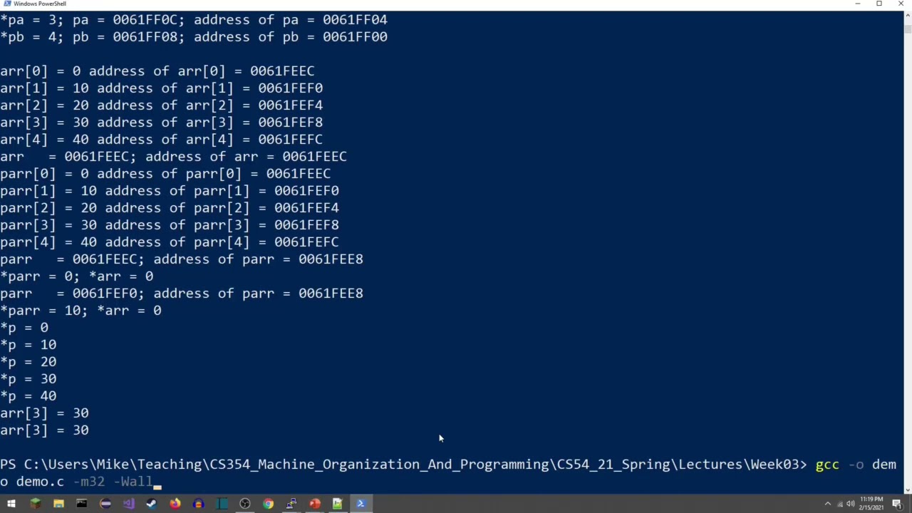 Lecture 13 Passing Arrays To Functions