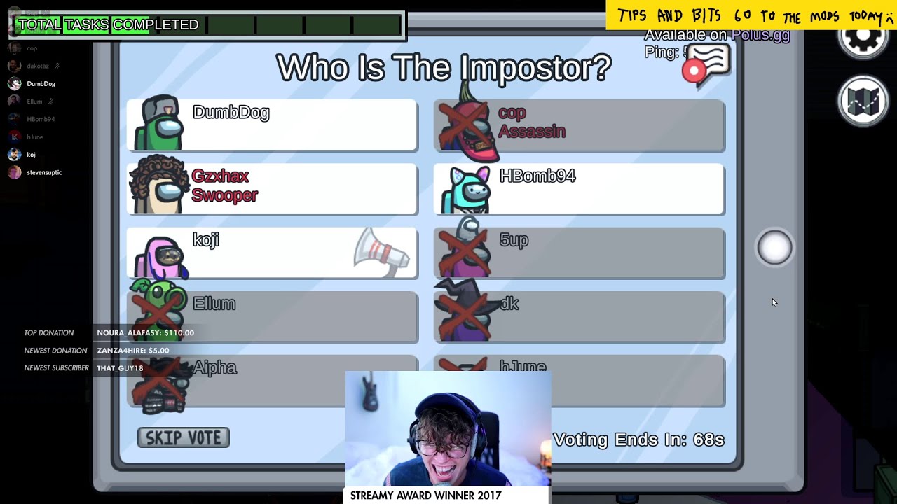 Steve Couldn't Have Played This Among Us Round Any WORSE *Hilarious*