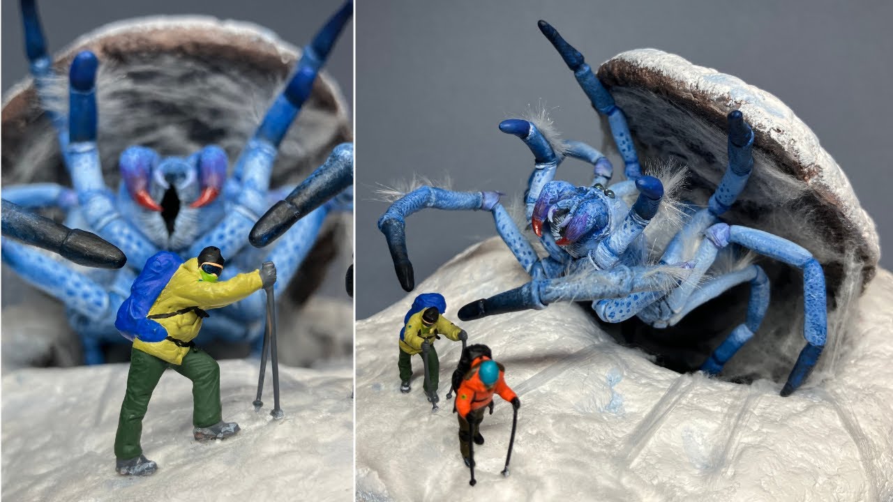 Horrific MONSTER SPIDER hunts Mountain climbers!