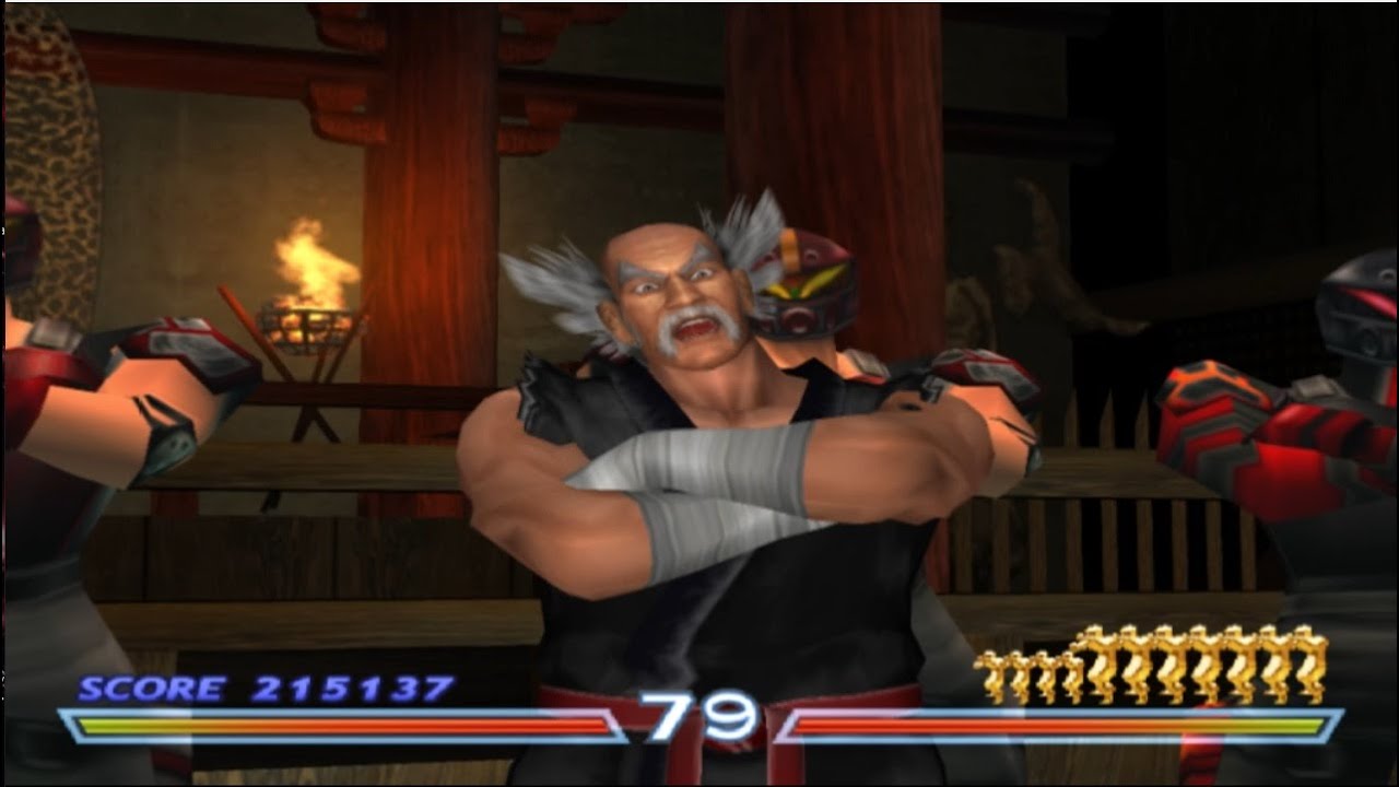 Tekken 4 : Tekken Force mode - Paul Phoenix (PS2)