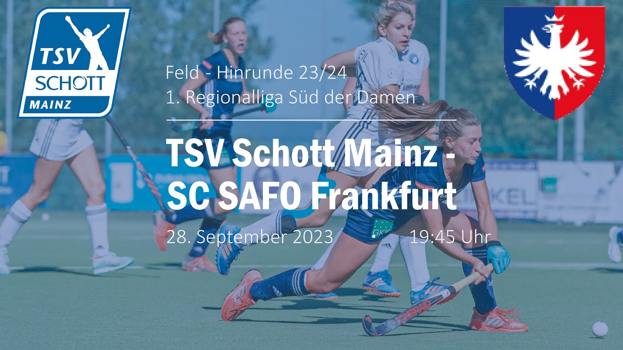 1. Damen TSV Schott Mainz vs. SC SAFO Frankfurt
