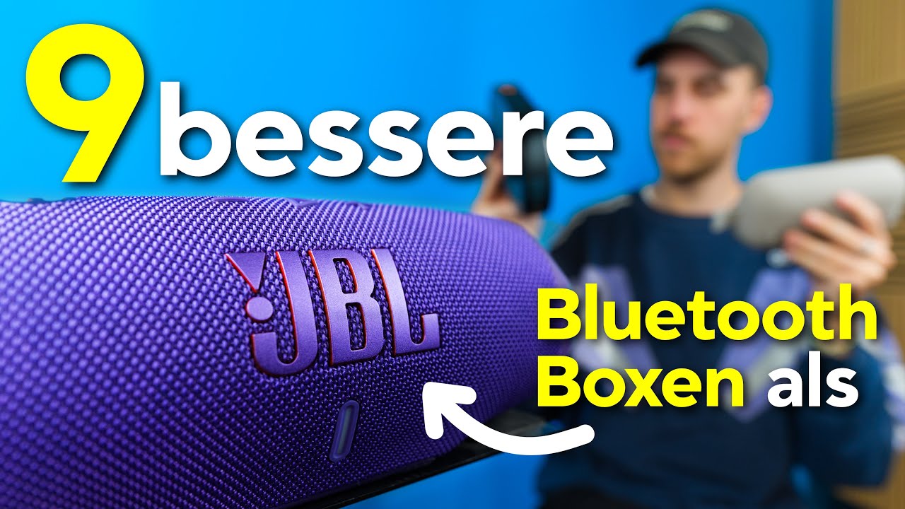 9 BLUETOOTH BOXEN die BESSER sind als die JBL Charge!
