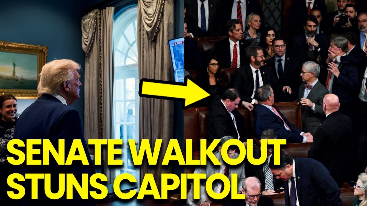 Trump&rsquo;s Power CRUMBLES After FURIOUS Senate Walkout STUNS Capitol