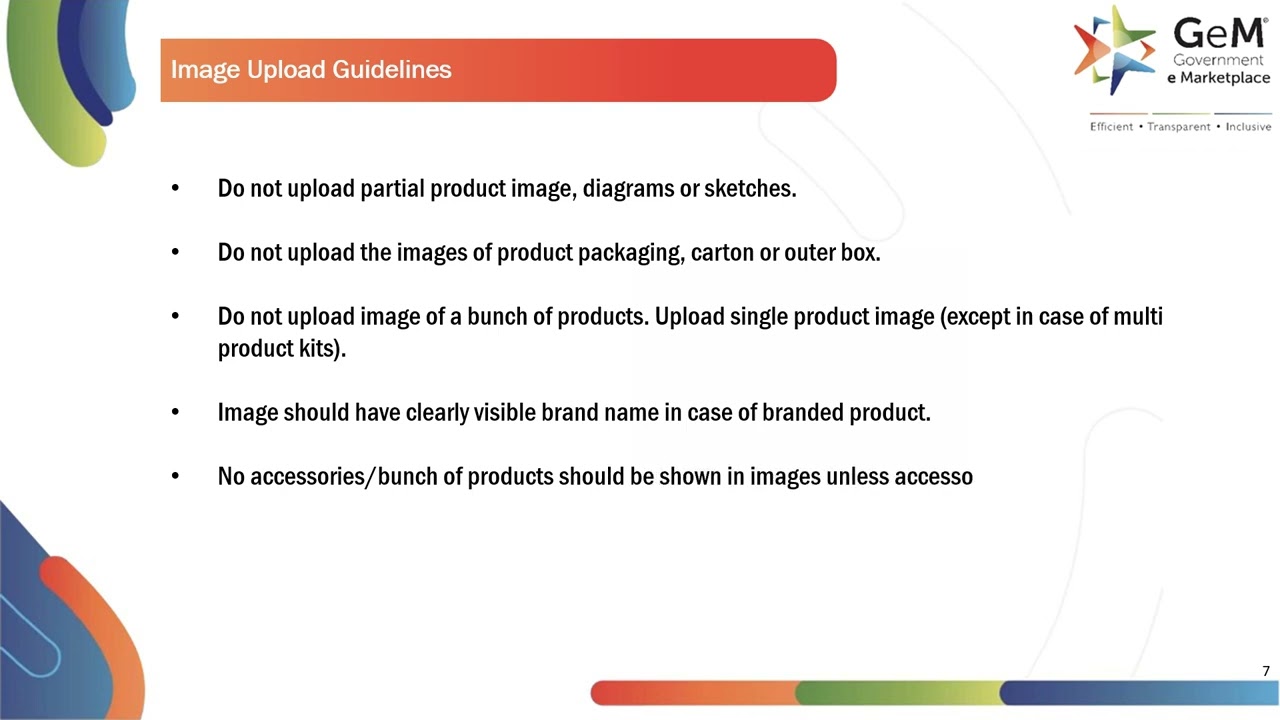 How to Upload Images for Catalogues on GeM | Image Upload Process GeM