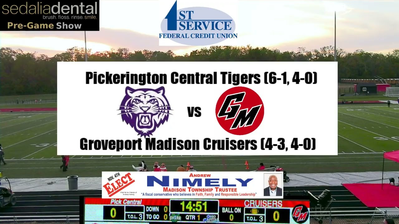 Pickerington Central @ Groveport Madison Football Fri. 10/10/25