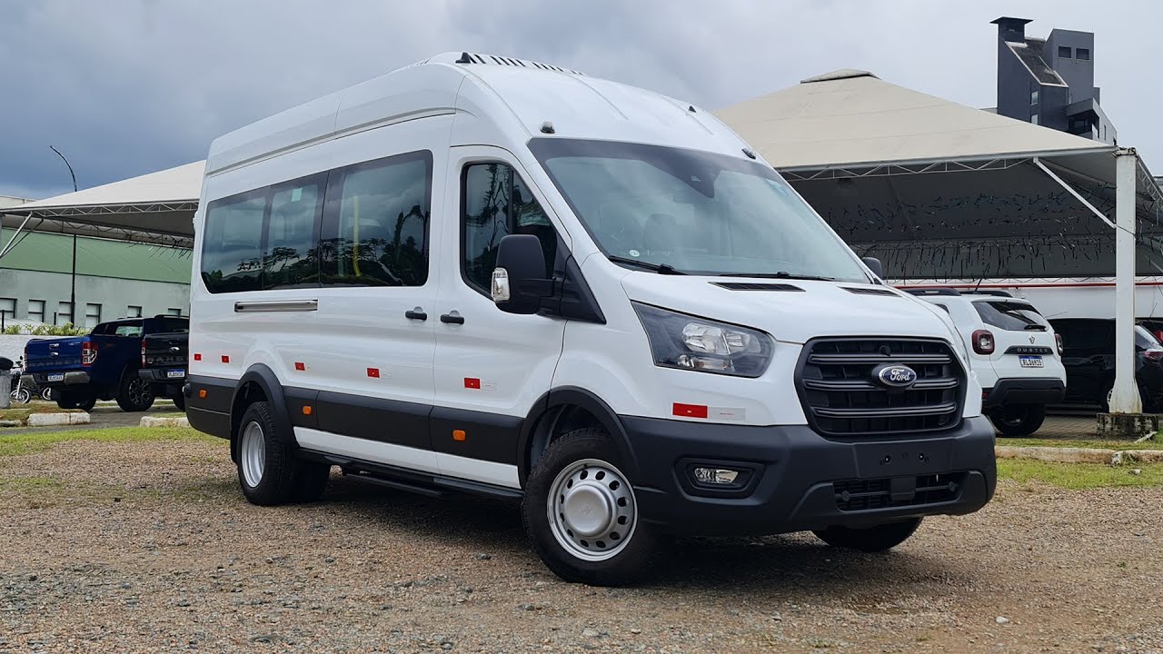 FORD TRANSIT MINIBUS 2022 tem até ACC! - ACABOU PRA SPRINTER 516 2023!
