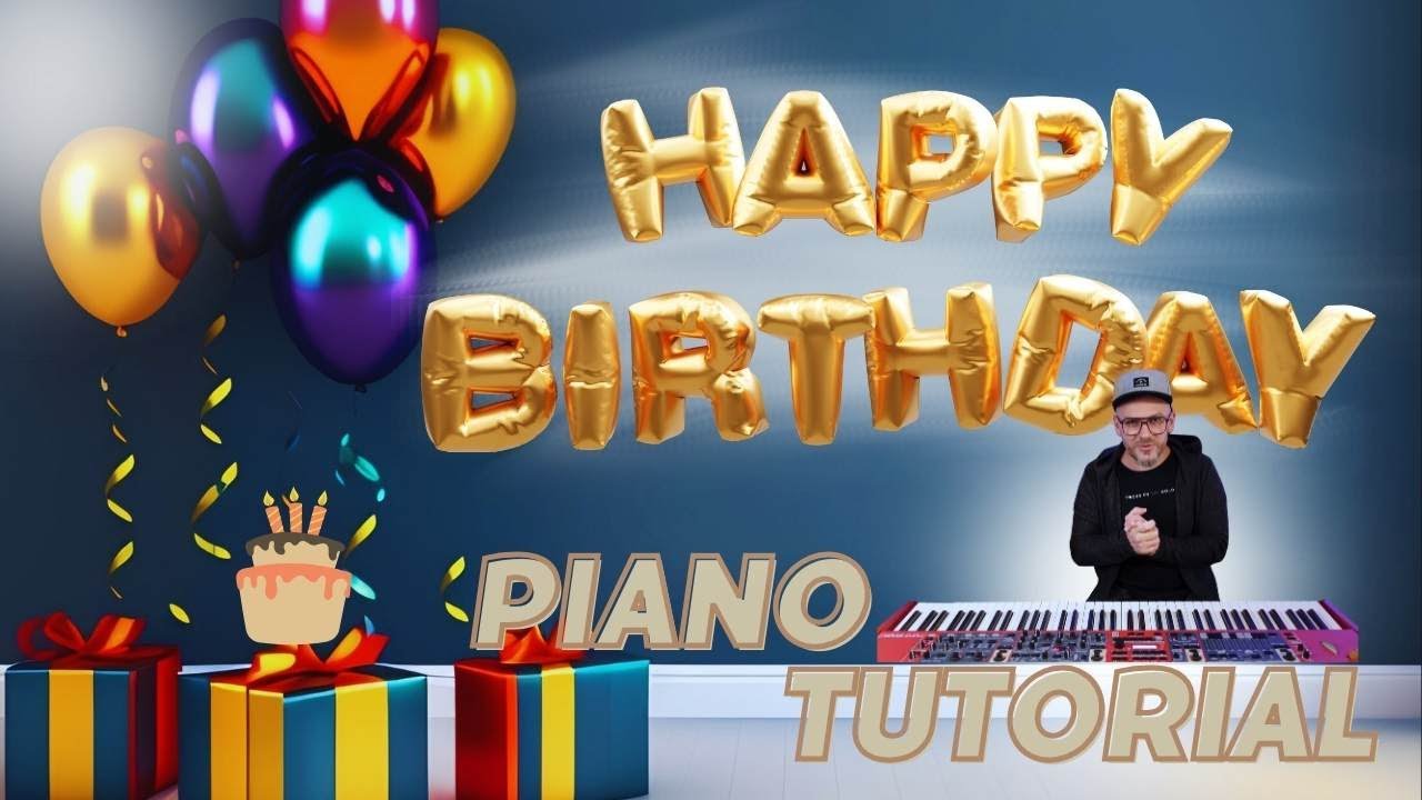 HAPPY BIRTHDAY - TUTORIAL für Beginner und Fortgeschrittene