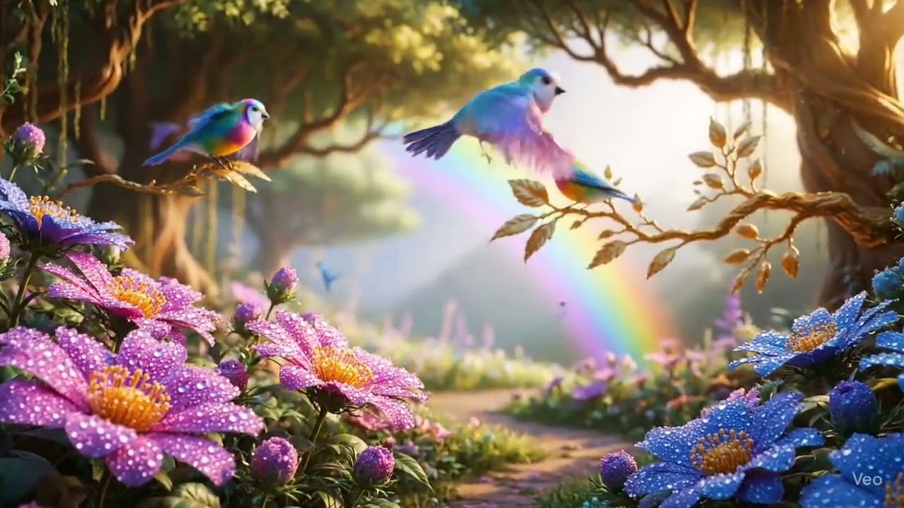 Jardim dos Passarinhos #animation #passarinheiros #musicoterapiaparadormir #capcut #musicaparadormir