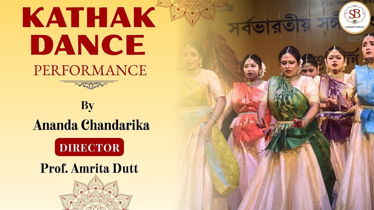 Kathak Dance Live Performance | Ananda Chandrika | Sarbabharatiya Dance Festival | Rathindra Mancha