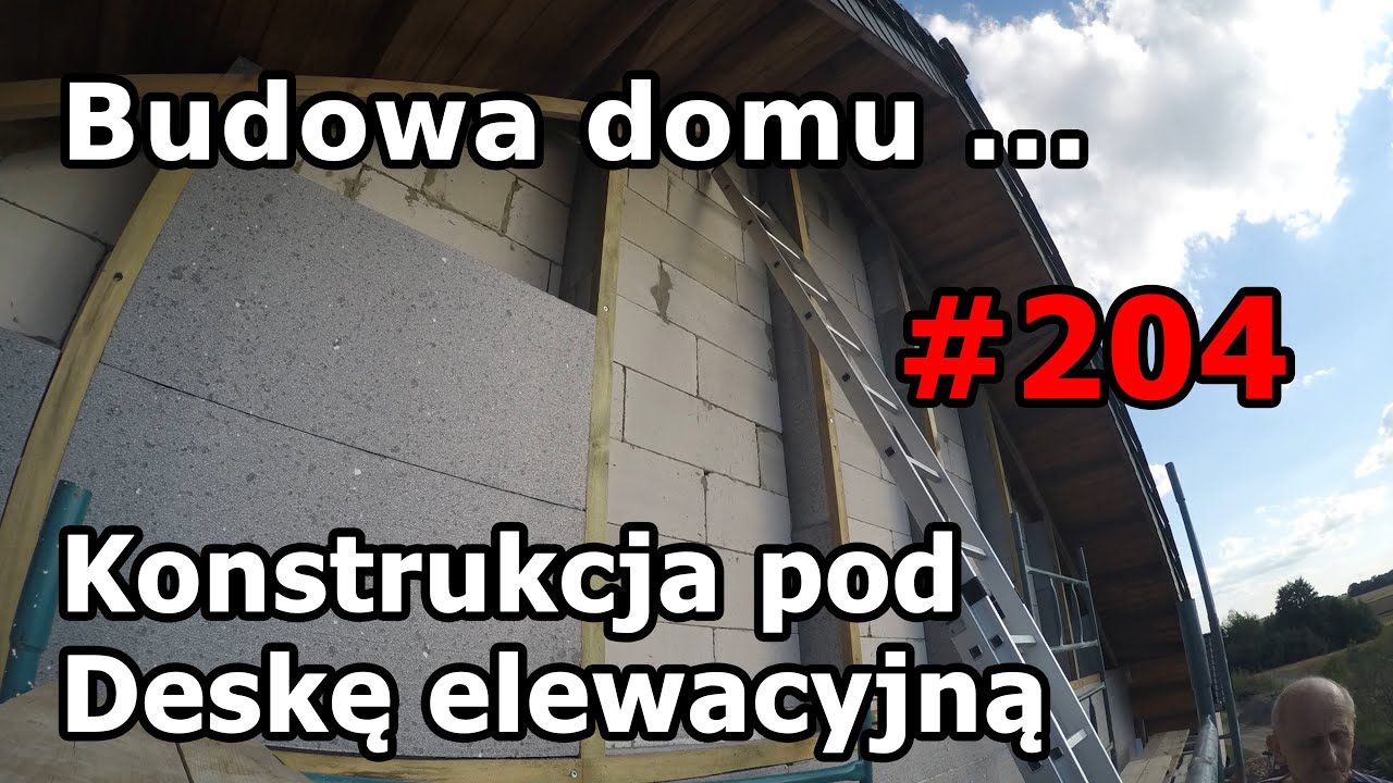 #204 Budowa domu dzień po dniu, stelaż pod deskę elewacyjną