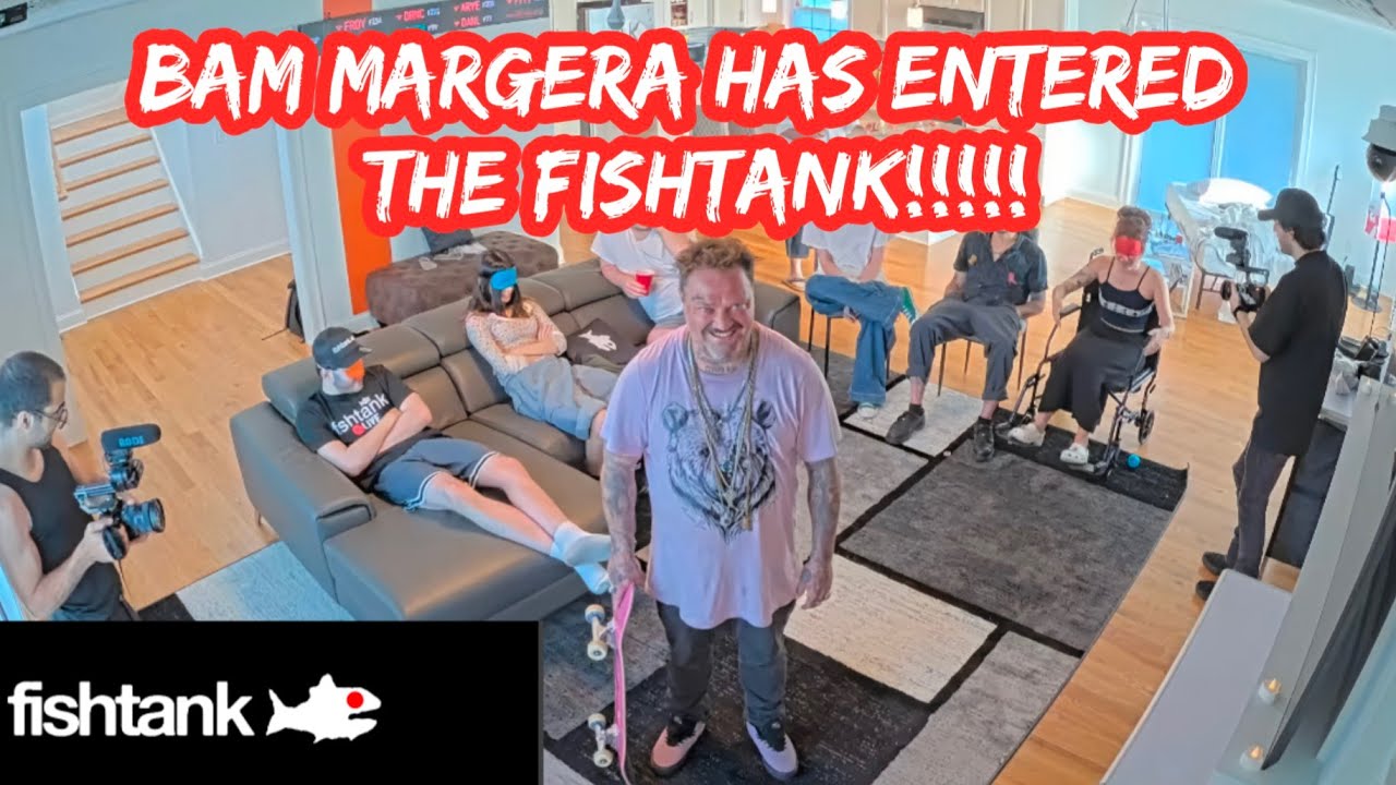 Bam Margera has entered the Fishtank! - Fishtank Live Season 4  day 11