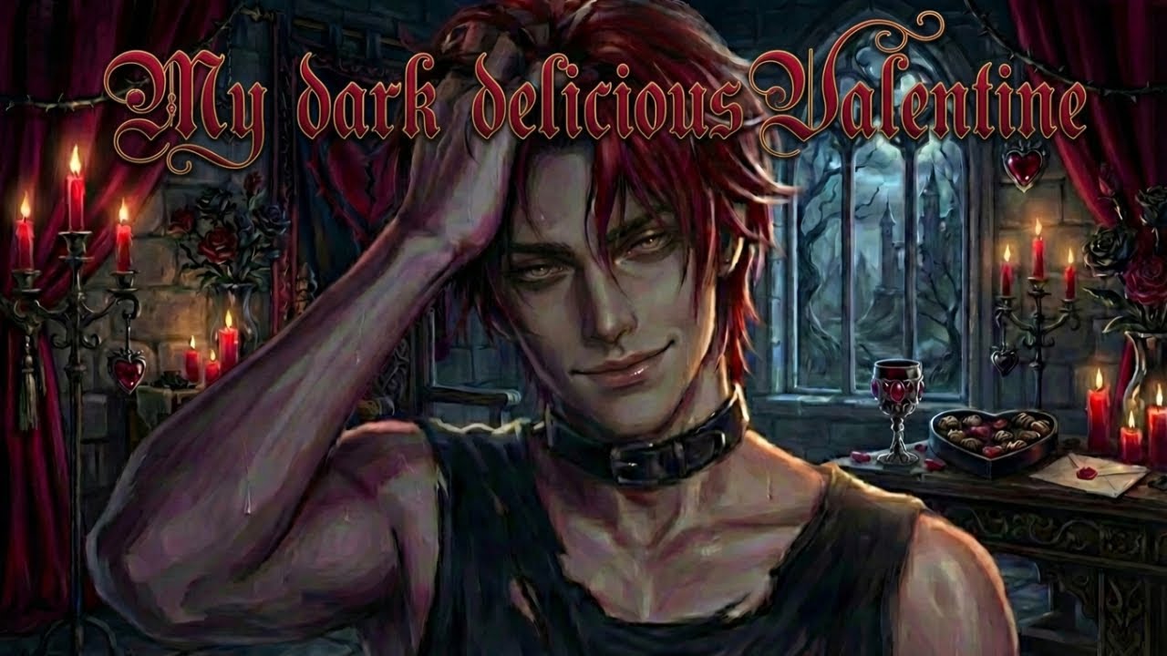 My Dark Delicious Valentine | The Vampire's Vow | Dark Fantasy Gothic Romance Ballad