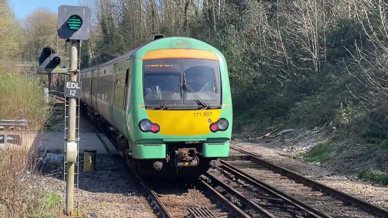 Trains at Ore Station, Southern Railway 2024