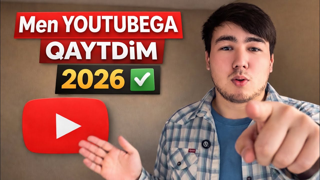 Men YouTube’ga Qaytdim | Amerikadegi So’ngi Yangiliklar 2026 🔥