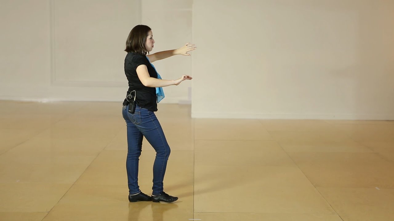 Salsa The Ladies Step For The Crossbody Lead In Frame