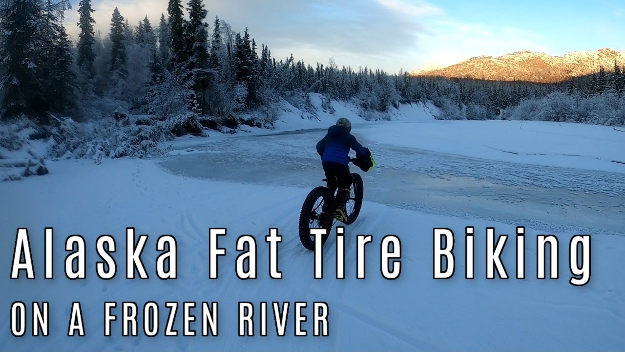 Winter in Alaska | Fat Tire Biking in the Snow | 2020 | Can an 8 year old handle biking in the snow?
