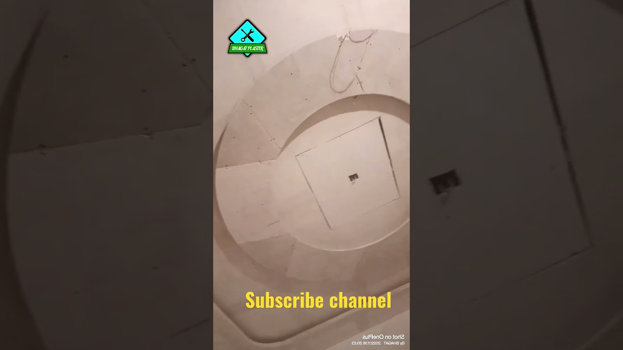 Round shape design|| pop false ceiling design||