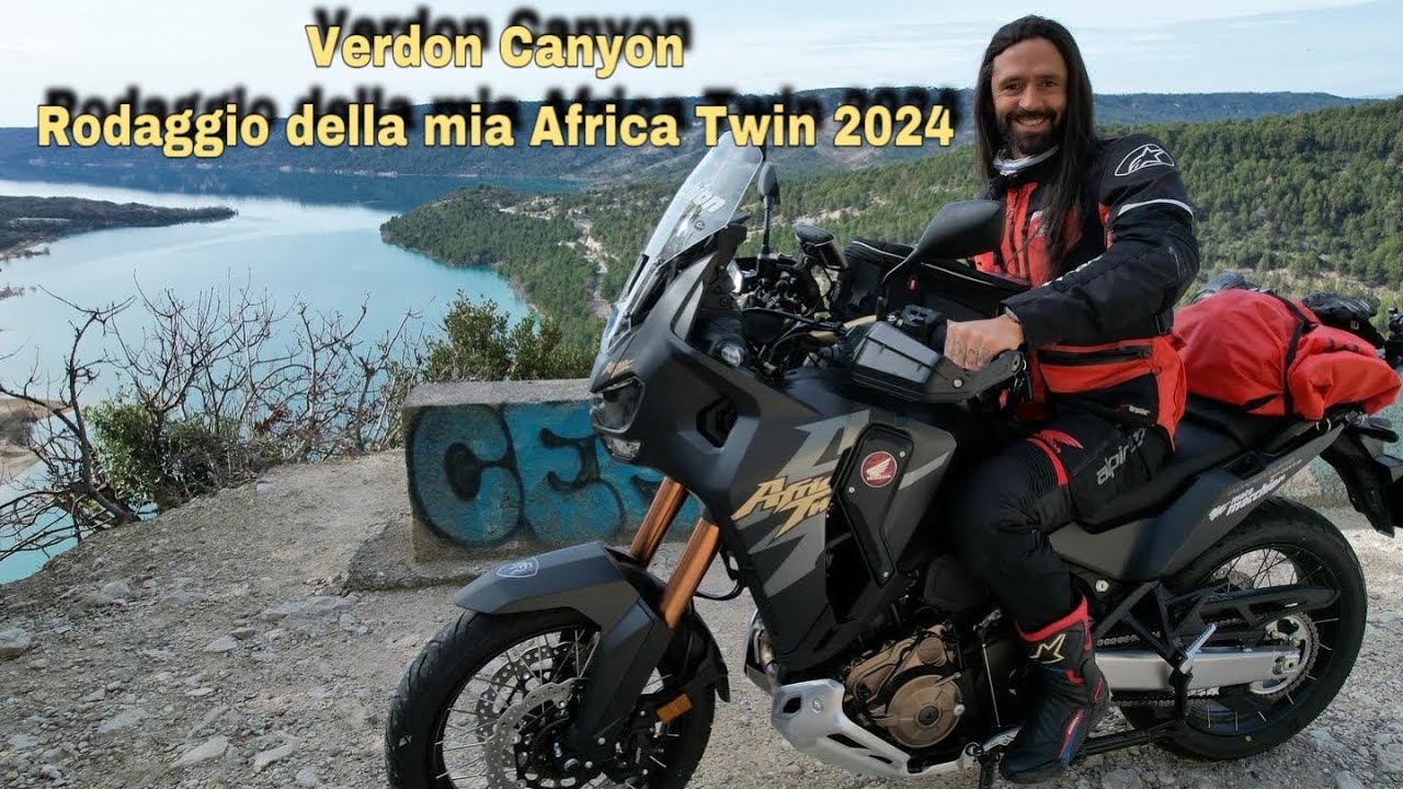 Rodaggio AfricaTwin 2024 nel Verdon Canyon (600 km in giornata)