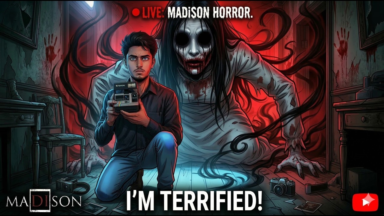 SHE’S LITERALLY CONSUMING MY SOUL! 💀 | MADiSON Horror LIVE part 2