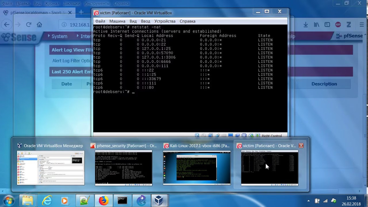 pfsense snort portscan detect demo
