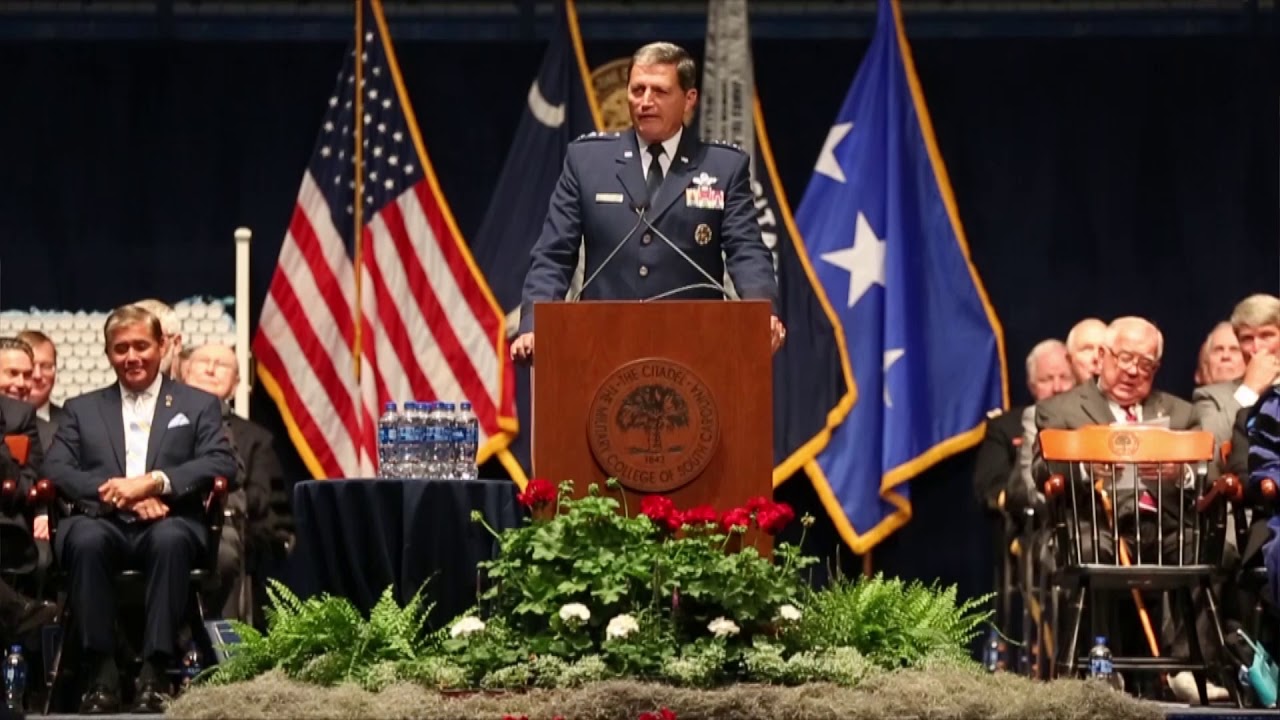 Lt. Gen. John W. Rosa | The Citadel Commencement Address 2018