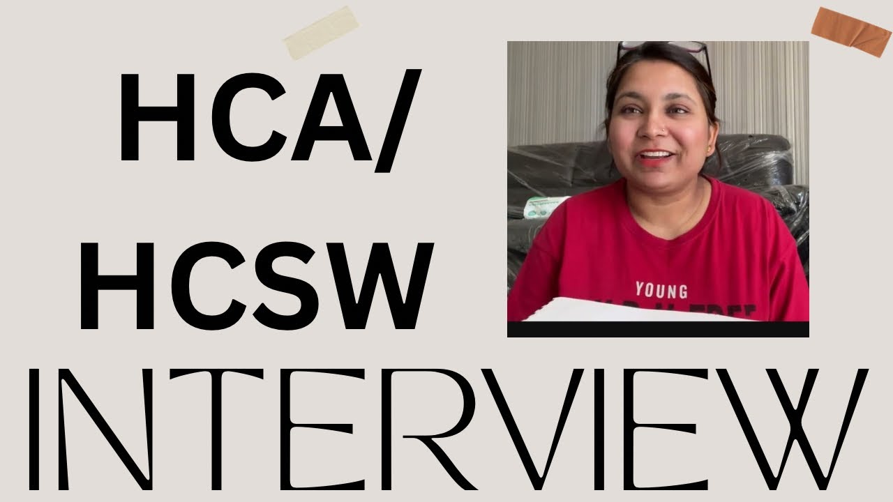 Healthcare Support Worker Interview Questions with Answers| HCA Interview UK| Carer Interview Uk