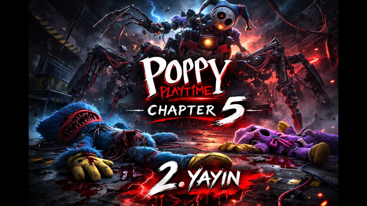 Poppy Playtime Chapter 5 i Bitiriyoruz