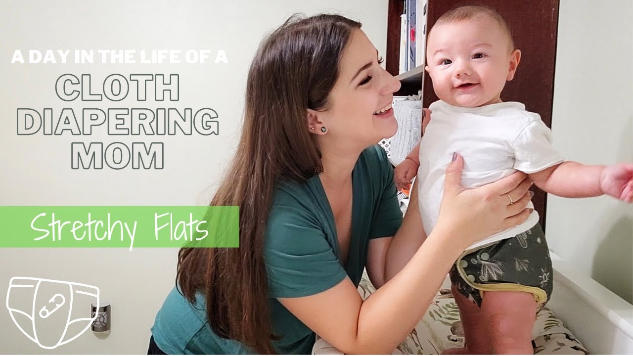 A Day in the Life of a Cloth Diapering Mom Stretchy Flats Two Busy Bums, FOTW, Callisto Moon, DIY
