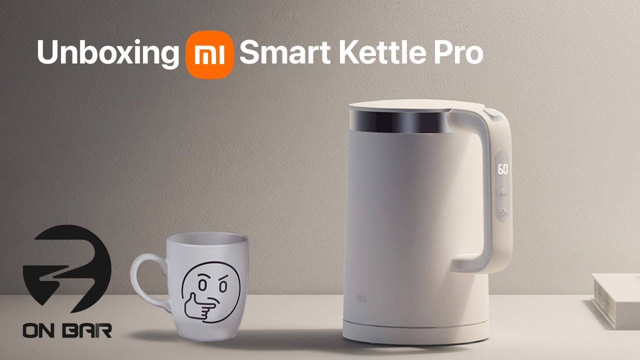 Relaxing unboxing experience for mi smart kettle pro