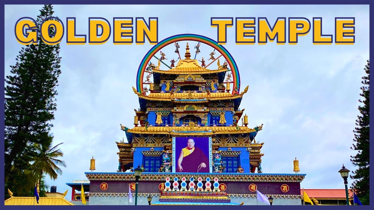 Golden Temple of Karnataka | Namdroling Monastery | World’s Largest Nyingmapa Teaching Centre