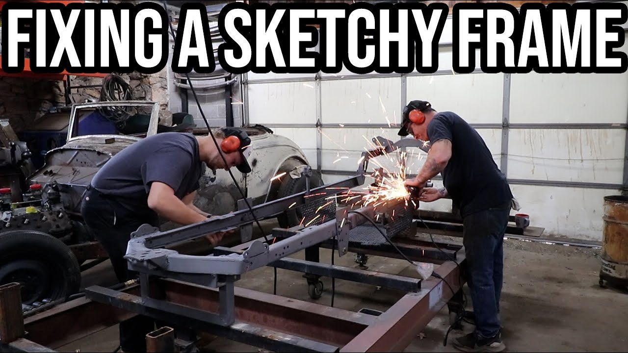 Boxing The Sketchy Frame For A Model T Roadster Racer!!