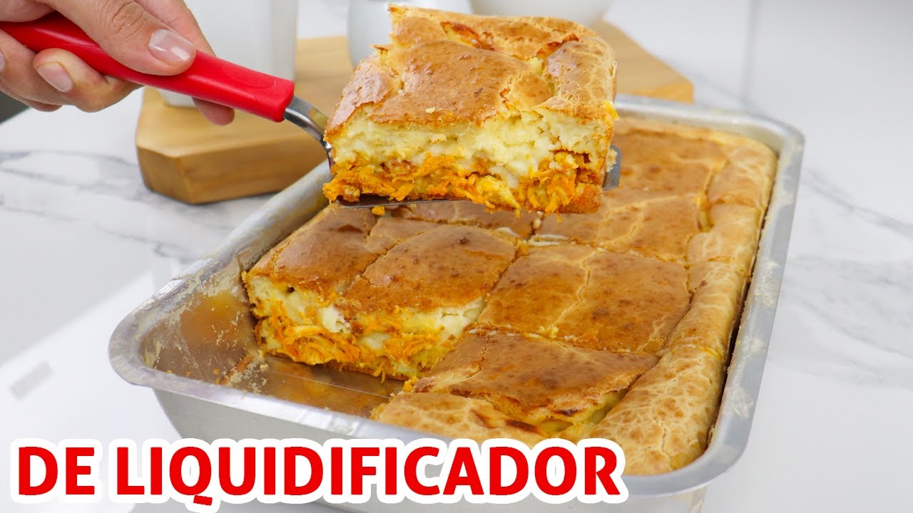 Torta de Frango de Liquidificador Simples | Receita