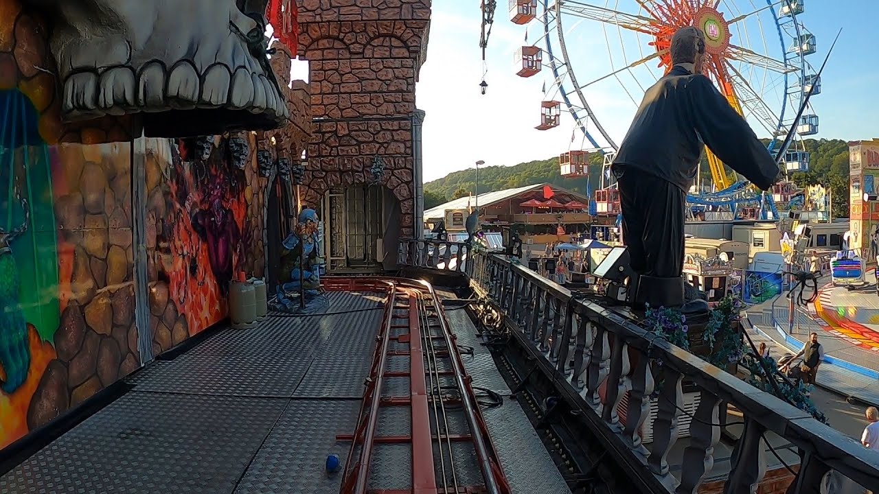 Haunted Castle L&uuml;tjens Onride Regensburger Herbstdult 2024 [FULL HD]