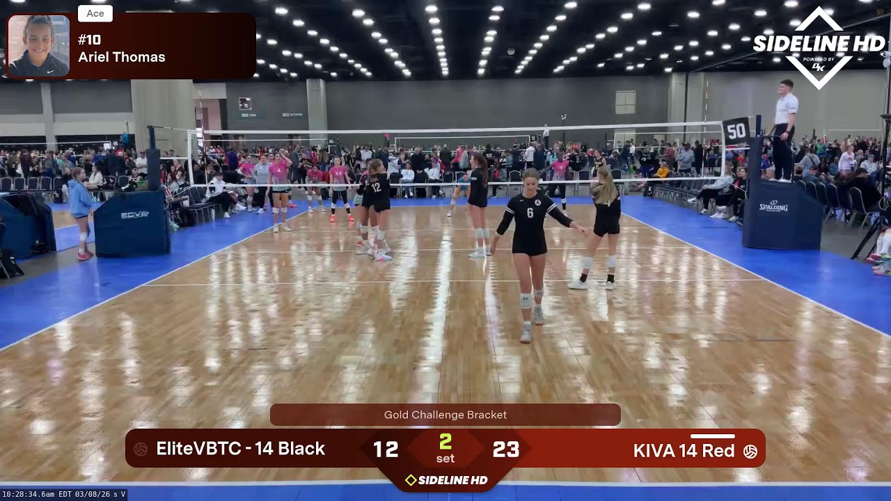 KIVA 14 Red vs. EliteVBTC - 14 Black (2026.03.08)