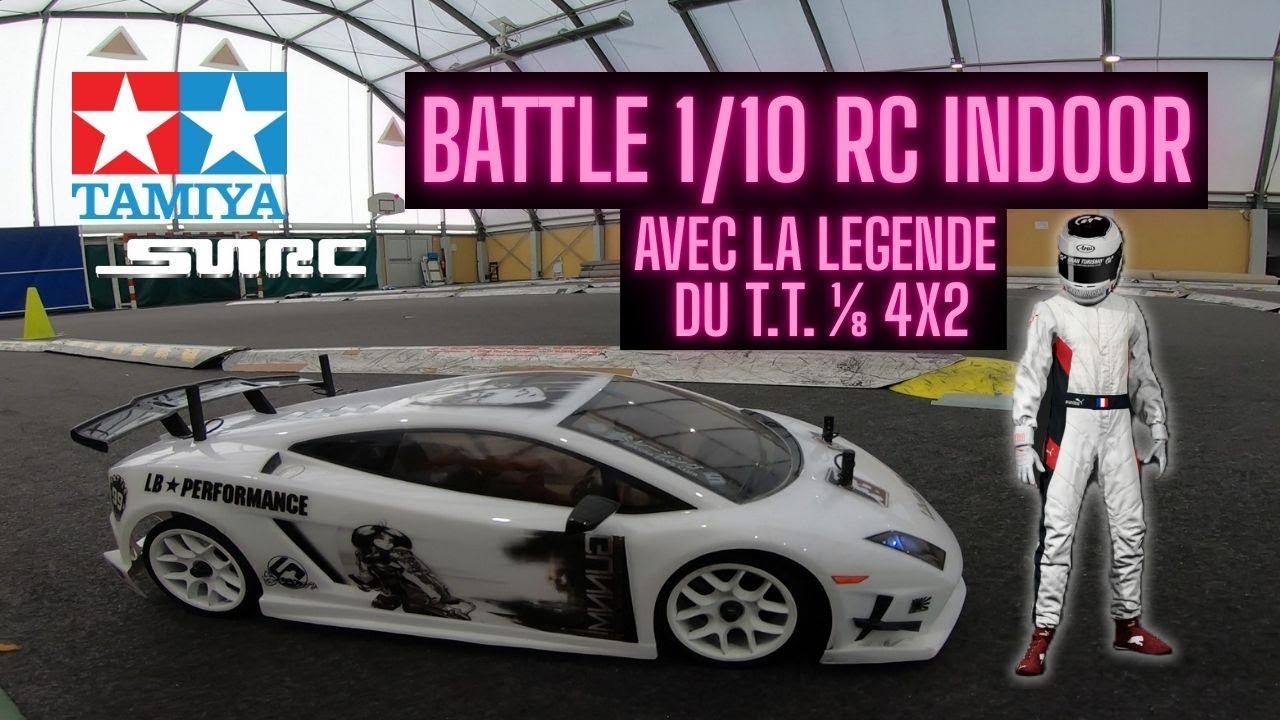 RC 1/10 indoor | Battle avec la légende du Tout-Terrain 1/8 4x2 !!!!