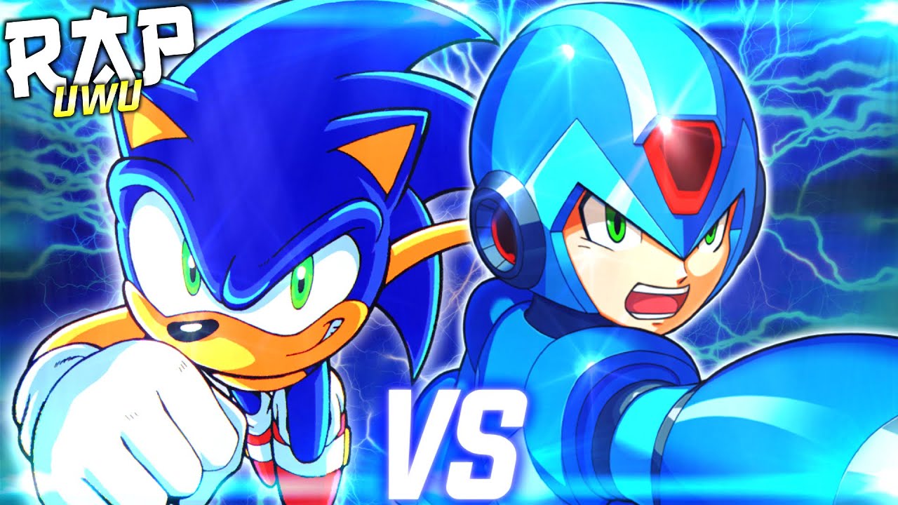 Sonic The Hedgehog VS Mega Man X [BATALLAS NORMALES DE RAP] GermiUwU