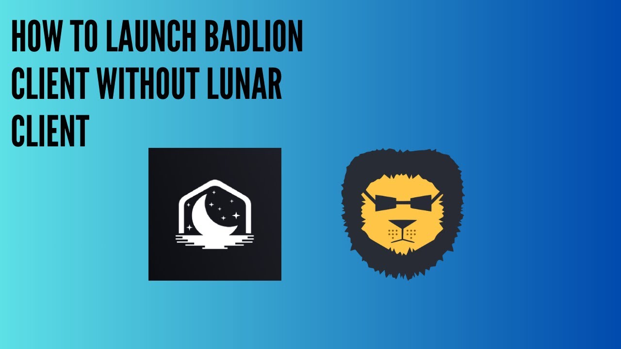 How to launch Badlion Client without Lunar Client