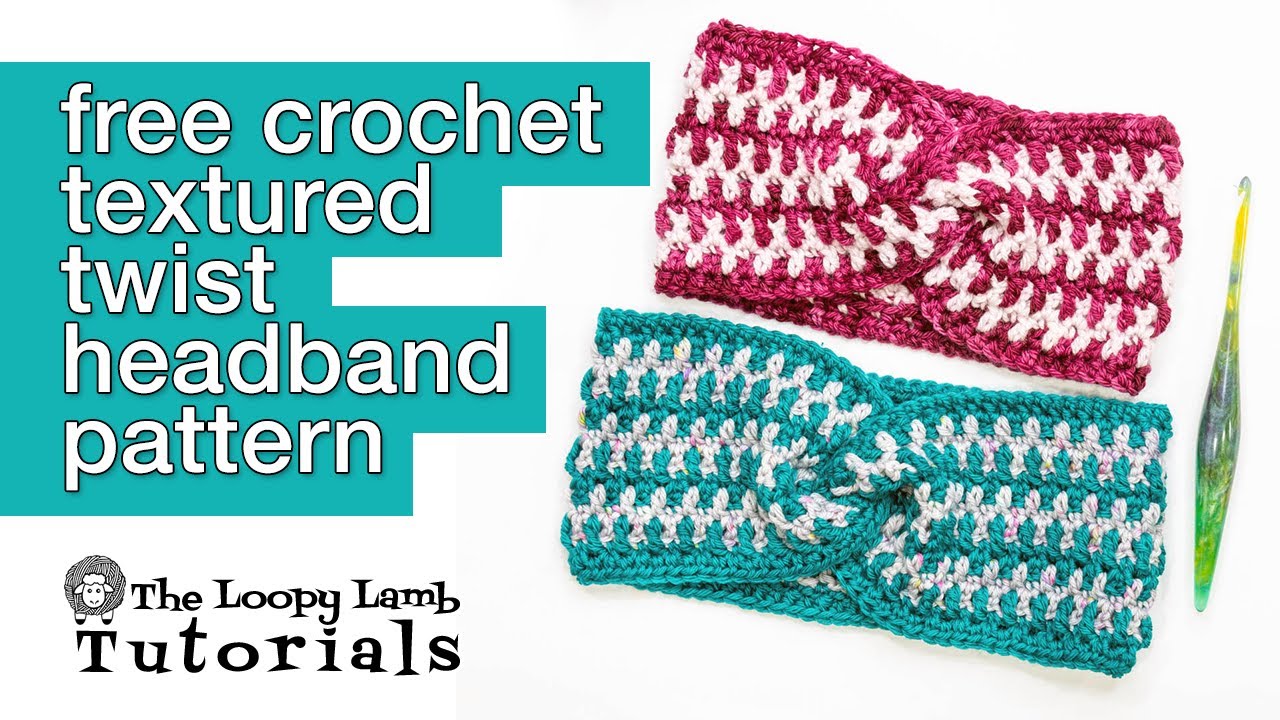 Crochet Twisted Headband Tutorial - Easy & Stylish Winter Ear Warmer