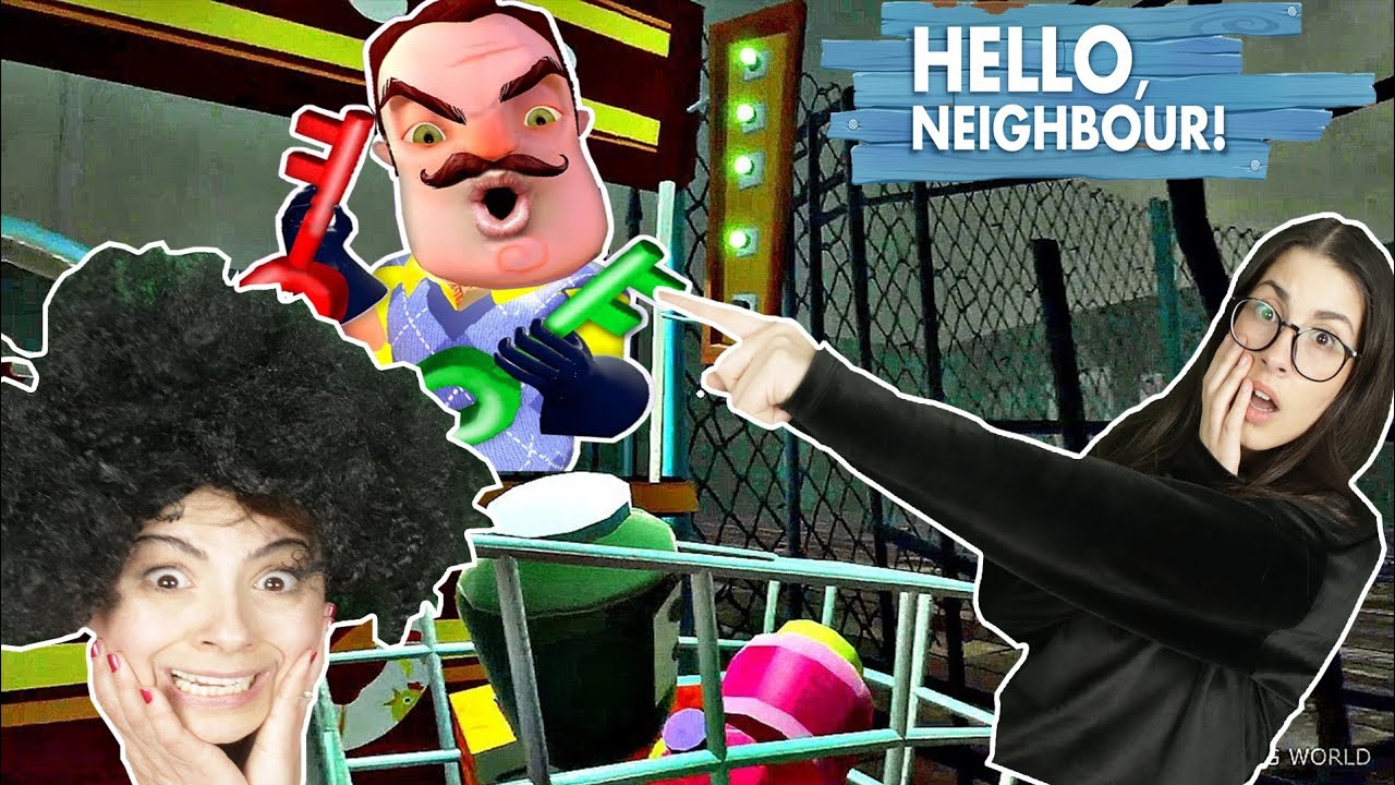 NEİGHBOR ANNEMİ KAÇIRIP ODASINDA HAPSETTİ !! GİZLİ KAPININ ARDINDAKİ SIR NE ! HELLO NEİGHBOR 3 - #2
