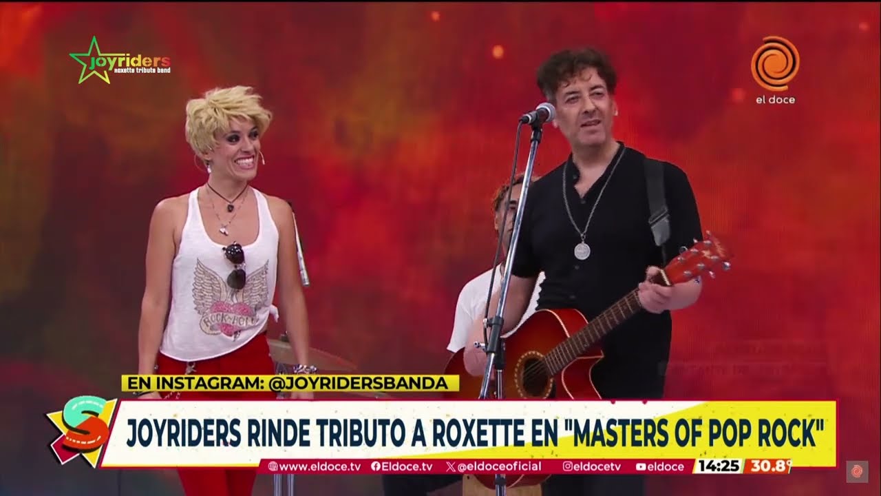 Joyriders en Canal 12 - Seguimos en el Doce
