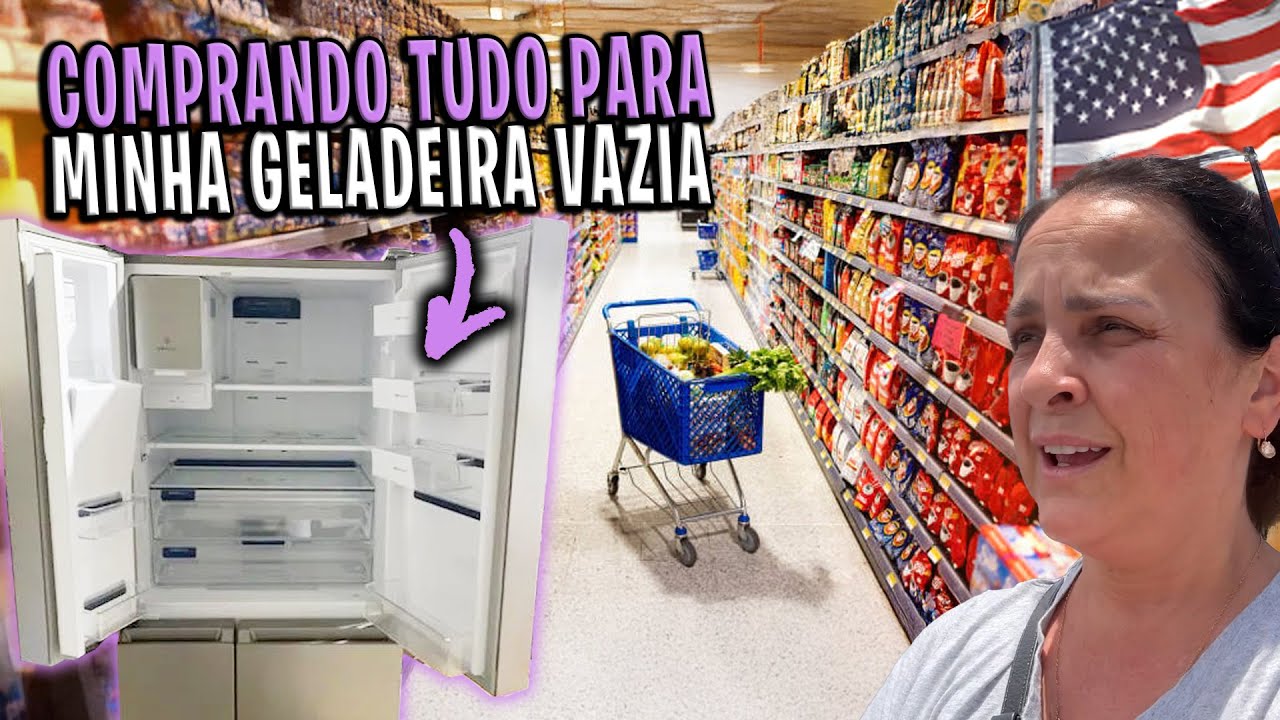PRIMEIRA COMPRA NO MERCADO DEPOIS QUE VOLTEI DO BRASIL VEJA QUANTO GASTEI