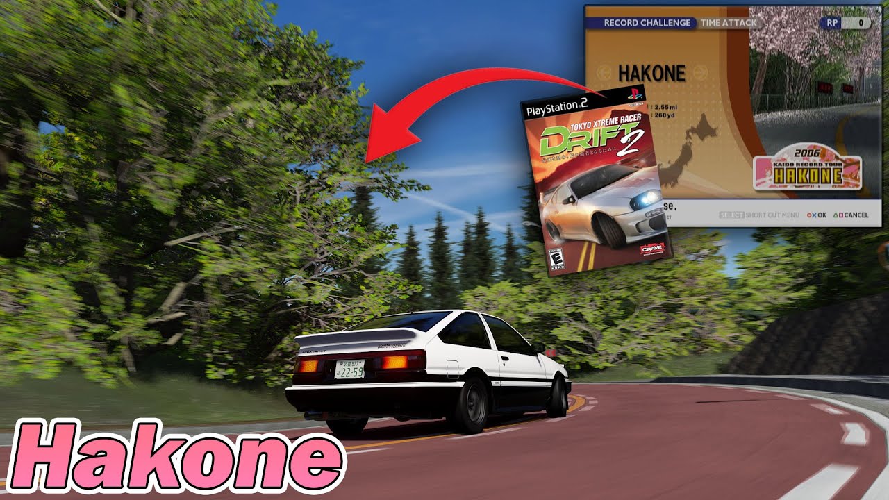 New Hakone National Route 1 Touge Mod!