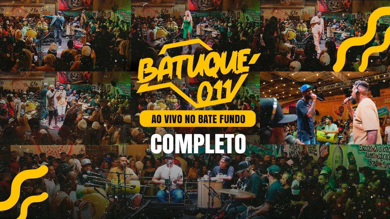 Batuque 011  com Participações (ao Vivo) - Completo