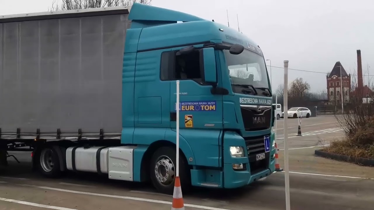 Kat. C+E ciagnik siodłowy łuk EUROTOM Kłodzko 
