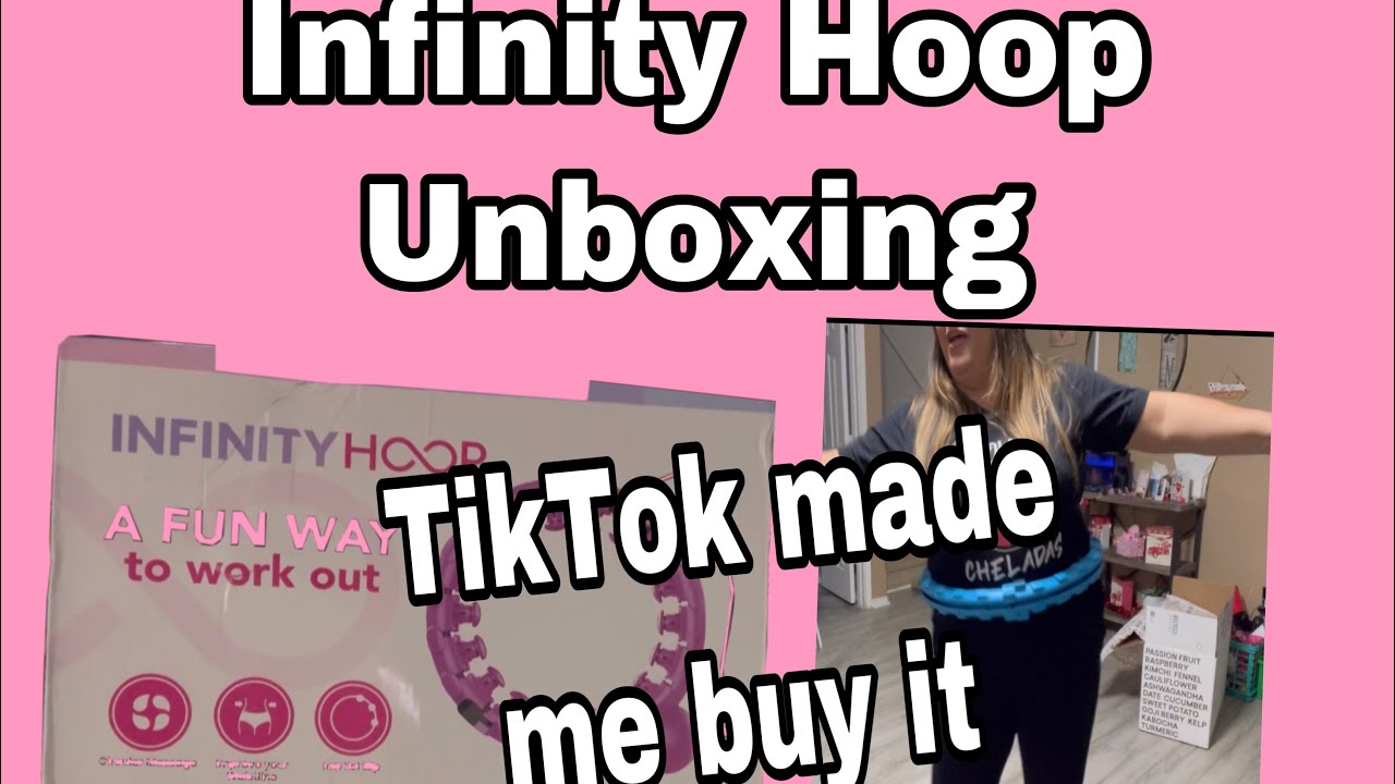 Infinity Hoop Unboxing | TikTok made me buy it