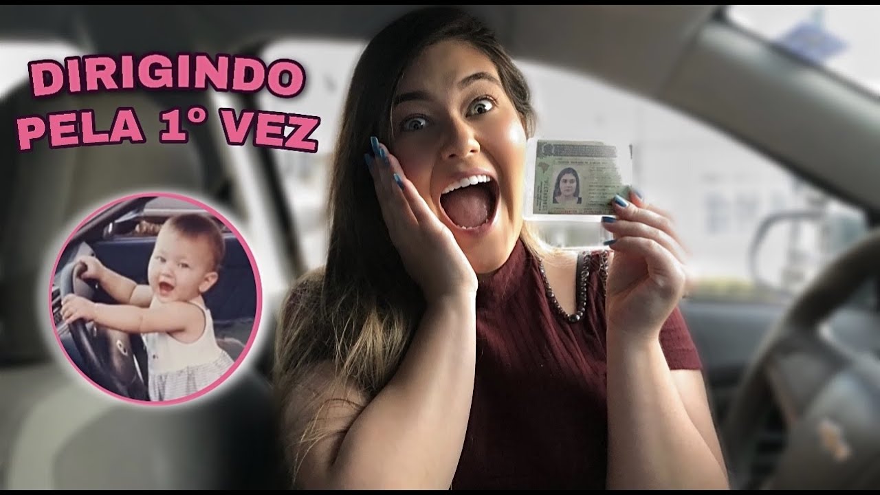 DIRIGINDO UM CARRO PELA PRIMEIRA VEZ!!